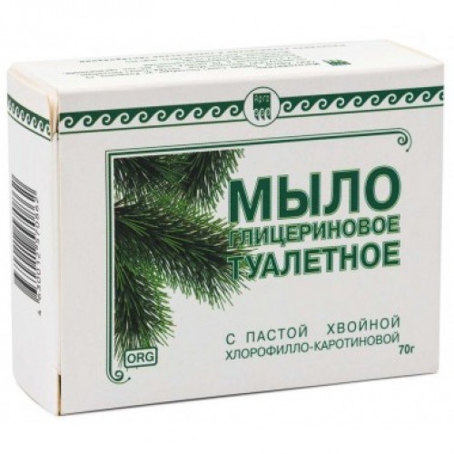 Купить Мыло туалетное глицериновое Фитолон с пастой хвойной хлорофилло-каротиновой  г. Томск  